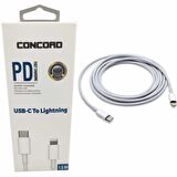 1.5 Metre Lightning TYPE-C Kablo Concord C-410