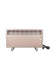 İvigo Isıtıcı Epk4590e20i Elektrikli Panel Konvektör Isıtıcı Dijital 2000 Watt Inox