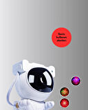 8 Efektli Astronot Galaxy Projektör Uzaktan Kumandalı LED Gece Lambası