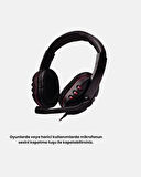 Stereo Ses Destekli Mikrofonlu Gaming Kulaklık – Yumuşak Pedli