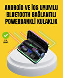 E10 Powerbanklı Bluetooth Kulaklık Oyun Modu ve Şık Tasarım