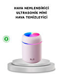 USB Bağlantılı LED Işıklı Hava Nemlendirici – Sessiz ve Kullanıcı Dostu Tasarım