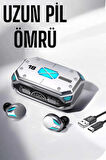 Kablosuz Powerbankli Oyuncu Kulaklığı Gürültü Önleyici