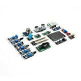 Arduino ve Raspberry Pi ile Uyumlu 16 Adet 21 Parça Başlangıç Sensör Seti