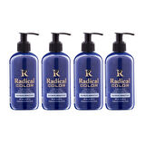 Radical Color NEW 25/Midnightblue Amonyaksız Su Bazlı Saç Boyası 250 ML 4 Adet Gece Mavisi