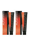 Maxstyle SPS582 Argan ve Keratin 2025/NT.KR Naturel Kırmızı 60 Ml 2 Adet Saç Boyası Oksidansız