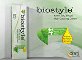 Biostyle Bitki Özlü Argan ve Keratin 6.85 Kestane 6 Adet 60 ML Saç Boyası + 6 Adet 90 ML Oksidan