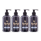 Radical Color NEW 25/Blue Amonyaksız Su Bazlı Saç Boyası 250 ML 4 Adet Mavi