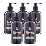 Radical Color NEW 25/Blue Amonyaksız Su Bazlı Saç Boyası 250 ML 5 Adet Mavi