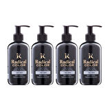 Radical Color NEW 25/Green Amonyaksız Su Bazlı Saç Boyası 250 ML 4 Adet Yeşil