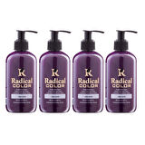 Radical Color NEW 25/Lilac Amonyaksız Su Bazlı Saç Boyası 250 ML 4 Adet Lila
