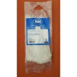 KSN Kablo Bağı Plastik Kelepçe Beyaz 9x920mm  -  100 Adet 