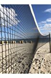 9.5 Metre Taşınabilir Pratik Ve Profesyonel Voleybol Filesi Beach&okul&sahil&otel Tipi Voleybol Ağı