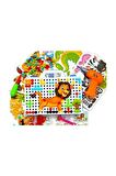 11b Matkaplı Vidalama Ve 3d Yaratıcı Mozaik Puzzle 198 Parça Creative Portable Box Yapı Lego Oyunu