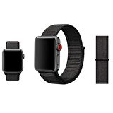 Gpack Apple Watch 40mm Kılıf Kumaş CırtCırt Kordon Velcro