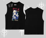 Kolsuz Tshirt Anime Kız Desenli Japon Tarzı