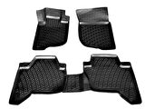 Mitsubishi L200 3D Paspas Havuzlu 2005 - 2020 Arası Siyah Rizline-
