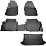 Ford Fiesta 3D Havuzlu Paspas + 3D Bagaj Havuzu 2002-2008 Arası Caraks Marka