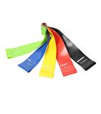 OMEDA Yoga/Fitness 5'li direnç Bantları 50mmx600mm
