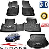 Volvo S40 3D Havuzlu Paspas + Bagaj Havuzu 2004-2012 Arası Caraks Marka