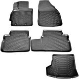 Toyota Corolla Sedan 3D Havuzlu Paspas + 3D Bagaj Havuzu 2007-2012 Arası Rizline-