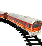 Pilli, Motorlu, Işıklı ve Ses Efektli 17 Parça Oyuncak Tren SETİ