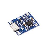 TP4056 1A Lithium Batarya Şarz Micro USB Modülü