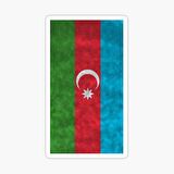 Azerbaycan Azerbaijan 17 Cm Araba Sticker Etiket MD4