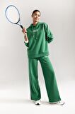 DeFactoFit Oversize Geniş Kalıp Kapüşonlu Sporcu Sweatshirt D1700AX24AUGN1246