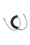 Type-C to Type-C Spiral Hızlı Şarj ve Data Aktarım Kablosu 2 Metre 60W MT2461