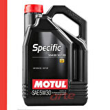 MOTUL SPECIFIC 504 00 507 00 5W-30 5 Litre Benzinli ve Dizel Motor Yağı %100 Sentetik Motor Yağı