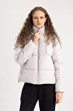 DeFacto Su Geçirmez Regular Fit Kapüşonlu Şişme Mont C0488AX24SPGR457