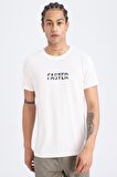 DeFactoFit Esnek Kumaş Slim Fit Dar Kesim Bisiklet Yaka Baskılı Sporcu Kısa Kollu Tişört D7811AX25SPWT34