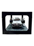 1:24 Metal Model Koleksiyon Araba Mercedes S600 Siyah-Gri 21 CM CZ137B