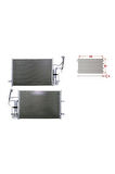 Klima Radyatörü 600x381x16 Mm – BP4K-61-480B-Wisco - Mazda3 5 1.3 1.6 2.0 03-08 Arası Uyumlu