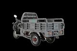 Mondial E-mon Tigray  3 teker elektrikli kasalı yük taşıma motorsikleti