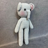Uretti - Esra 6723 - El Örgüsü Amigurumi Oyuncak  Fil - 21 x 9 cm