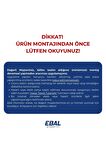 Mercedes E Klasse W210 Krom Bagaj Çıtası 1995-2002 P. Çelik