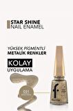 Flormar Metalik Parlak Oje - Star Shine Nail Enamel - 031 Brıght Magıc-8682536073875