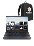 Lenovo ThinkPad E14 Ultra7 155H 96GB DDR5 512GB SSD 14'' FHD+ FDOS Dizüstü Bilgisayar & PER4 ÇANTA