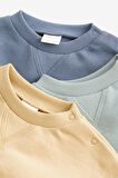 Pamuklu Yeşil Sweatshirt Ve Joggers Set Alt Üst Takım