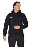Diadora Bergamo - Erkek Siyah Pamuklu Spor Sweatshirt - DDBER1030016