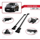 Vauxhall Antara 2007-2016 Arası ile Uyumlu FLY Model Ara Atkı Tavan Barı Gri 2 Adet