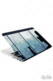 MacBook Pro 14 A3401 A3185 A3112 A2992 A2918 A2779 A2442 uyumlu Japon-11 HD Msoft Kapak Anime Silüet