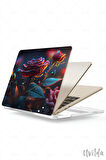 MacBook Pro 16 A2780 uyumlu Derin 10 PVC Msoft Kapak Güller Tomurcuk