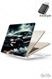 MacBook Pro 13 A2338 A2289 A2251 A2159 A1989 A1708 A1706 uyumlu Otomo-1 UV Msoft Desen Siyah Mus.tang