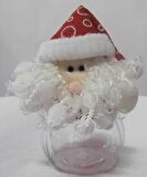 YILBAŞI ŞİŞE NOEL BABA SAKALLI 6CM X 6CM