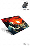 MacBook Pro 16 A2485 uyumlu Japon-20 Sert Msoft Kızıl Günbatımı