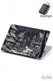 MacBook Air 13.3 A2337 A2179 A1932 uyumlu Derin 8 Şeffaf Msoft Ahşap Kasaba