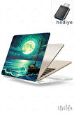 MacBook Pro 13 A2338 A2289 A2251 A2159 A1989 A1708 A1706 uyumlu Derin 18 PVC Msoft Gece ve Deniz